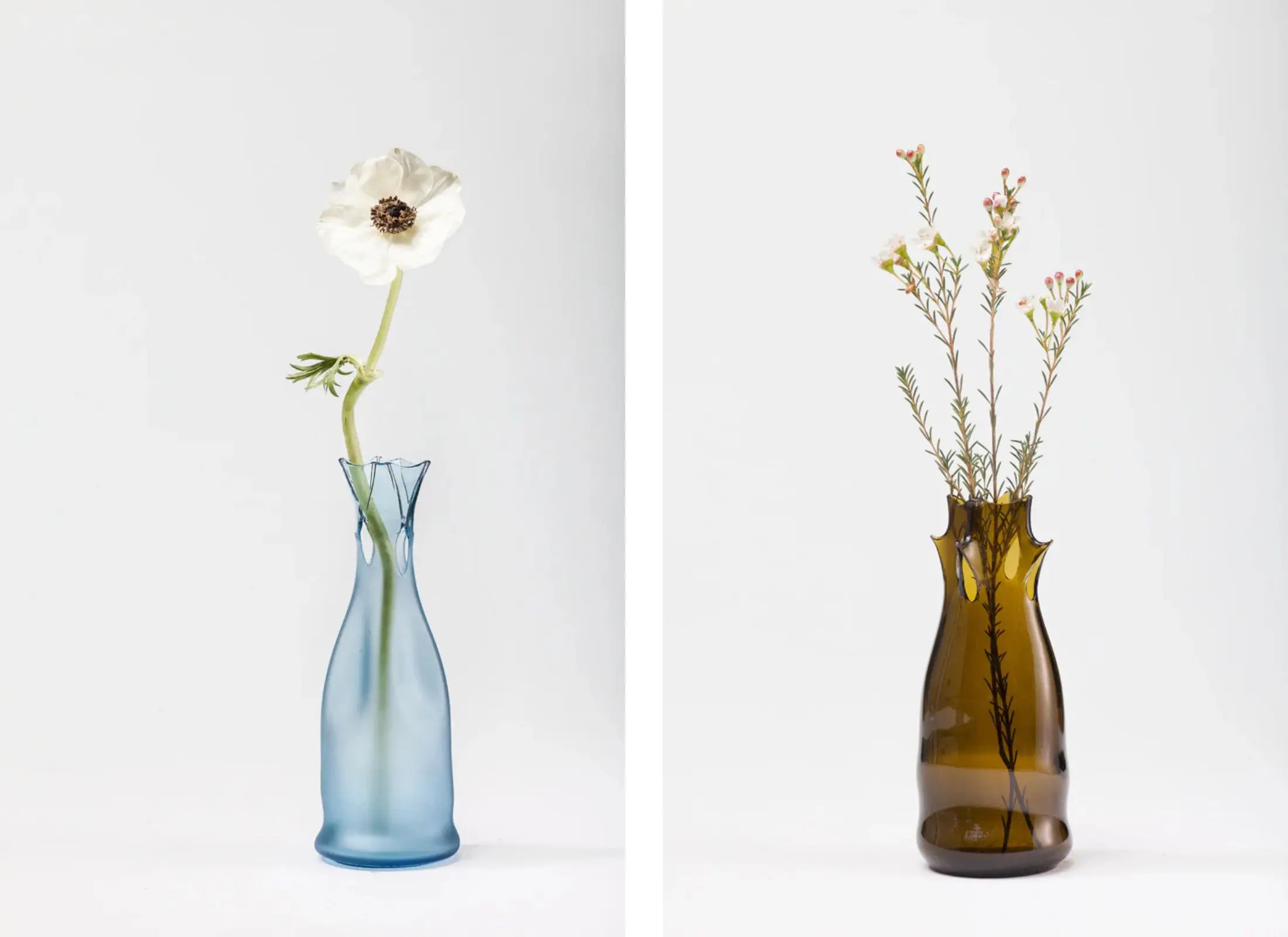 Flaša-vaze iz istoimene kolekcije; dizajn i izrada: Bettina Schori || fotografija: ljubaznošću Betine Šori (Bettina Schori)